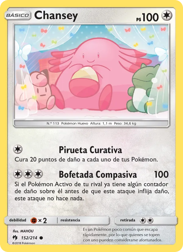 Chansey (Truenos Perdidos #152/214)