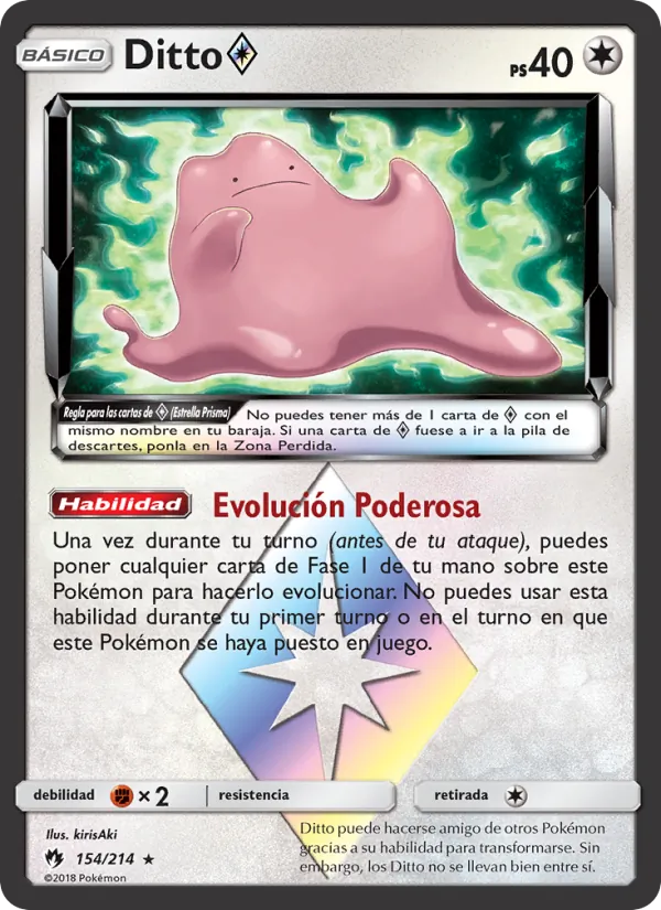 Ditto ◇ (Truenos Perdidos #154/214)