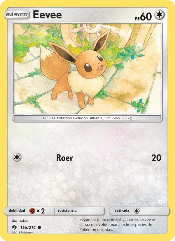 Eevee (Truenos Perdidos #155/214)