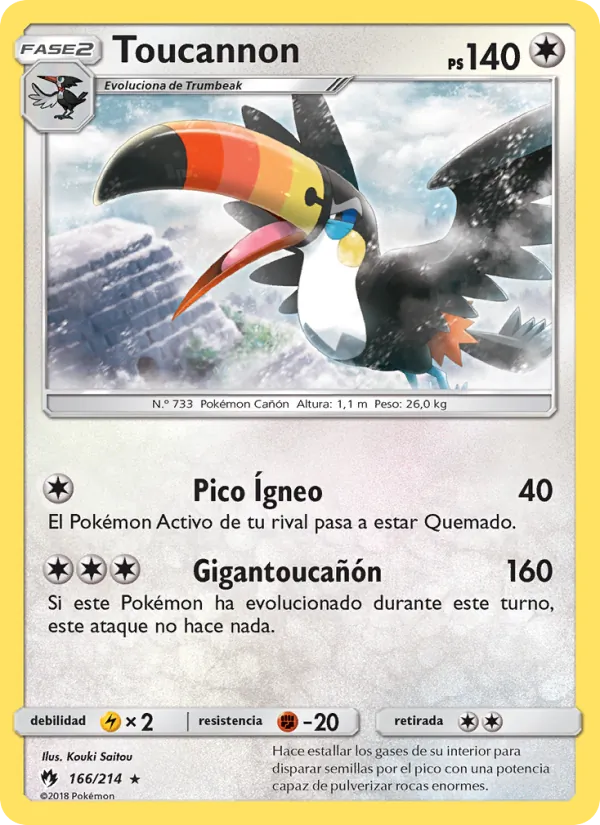 Toucannon (Lost Thunder #166/214)