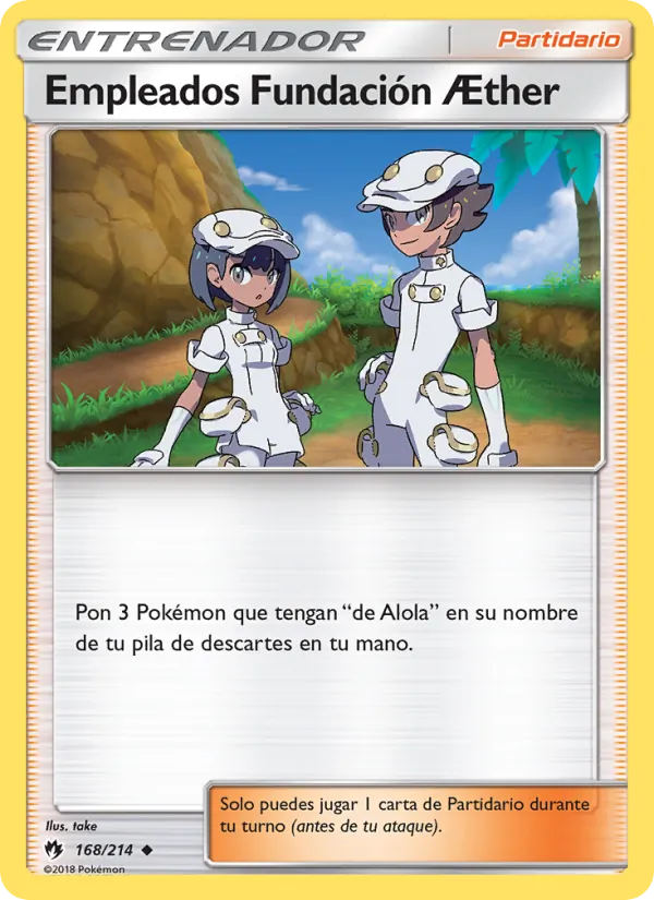 Empleados Fundación Æther (Lost Thunder #168/214)