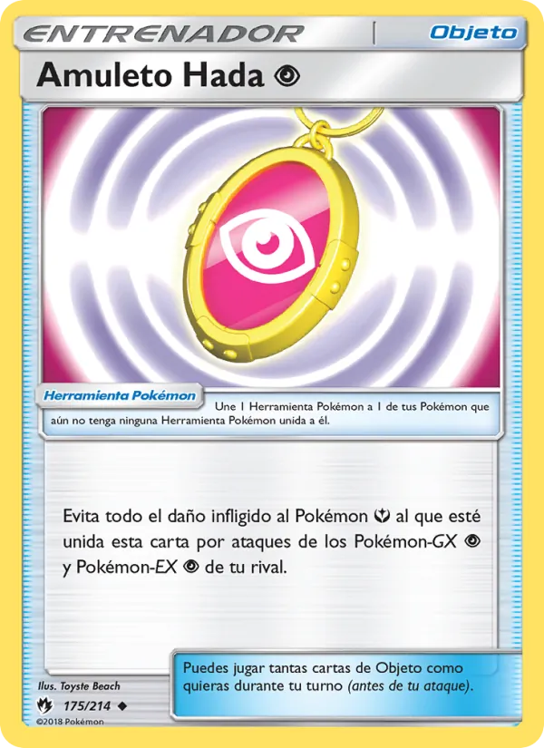 Amuleto Hada Psychic (Lost Thunder #175/214)