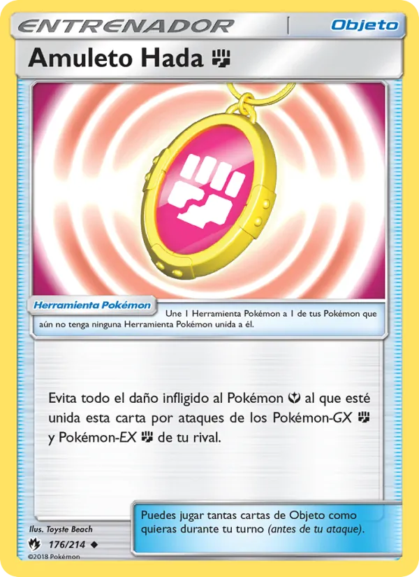 Amuleto Hada Fighting (Truenos Perdidos #176/214)