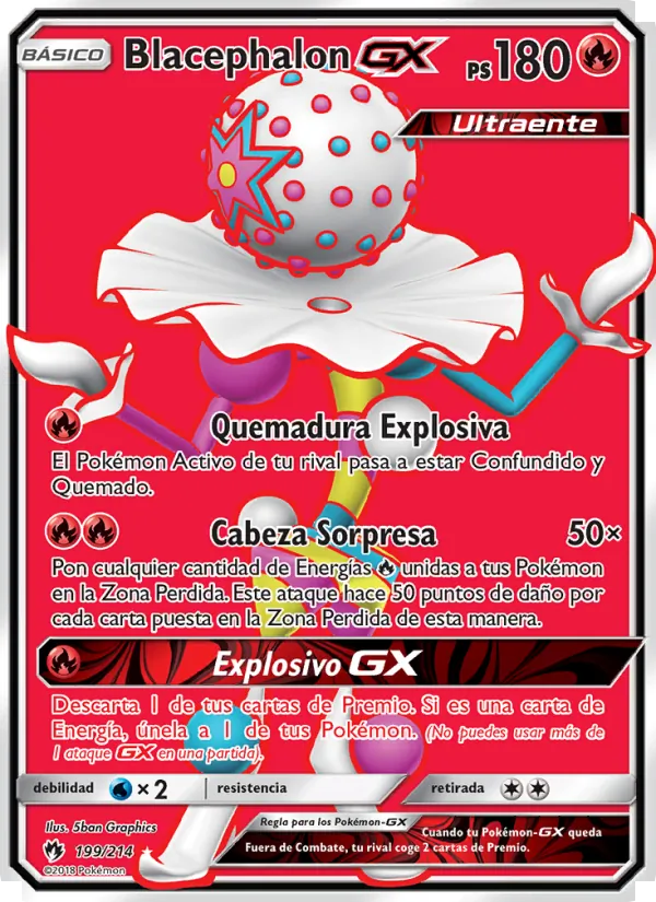 Blacephalon GX (Truenos Perdidos #199/214)