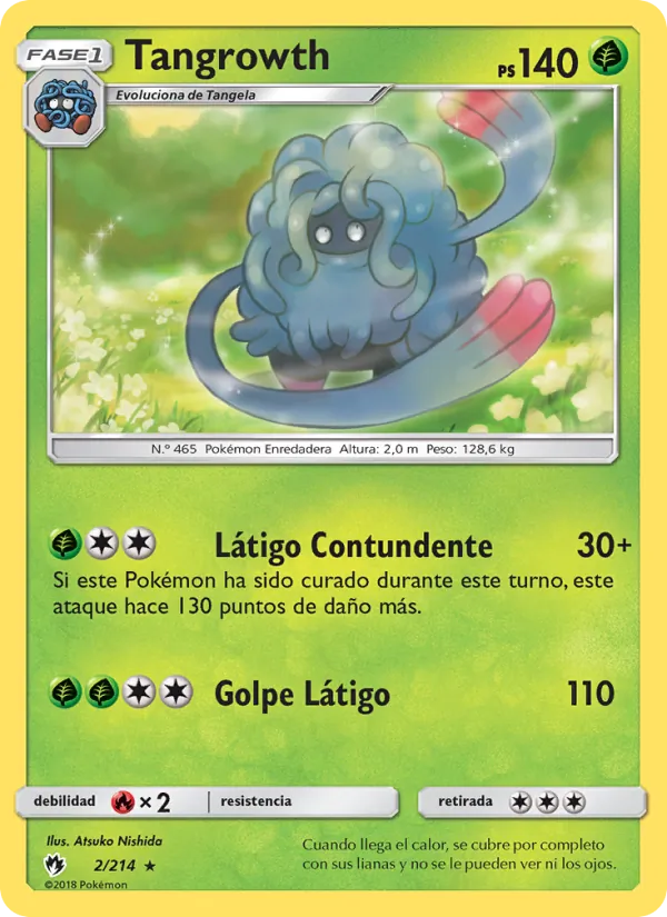 Tangrowth (Truenos Perdidos #2/214)