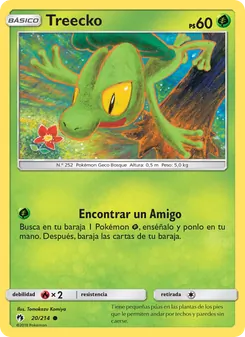 Treecko (Truenos Perdidos #20/214)