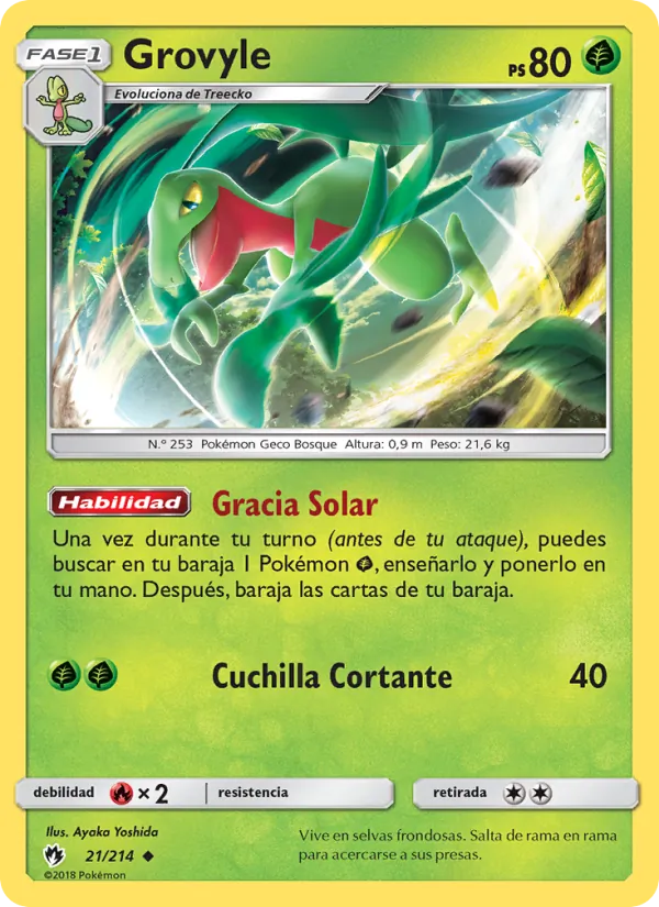 Grovyle (Truenos Perdidos #21/214)