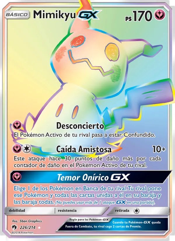 Mimikyu GX (Truenos Perdidos #226/214)