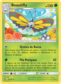 Beautifly (Truenos Perdidos #26/214)