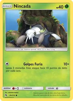 Nincada (Truenos Perdidos #29/214)