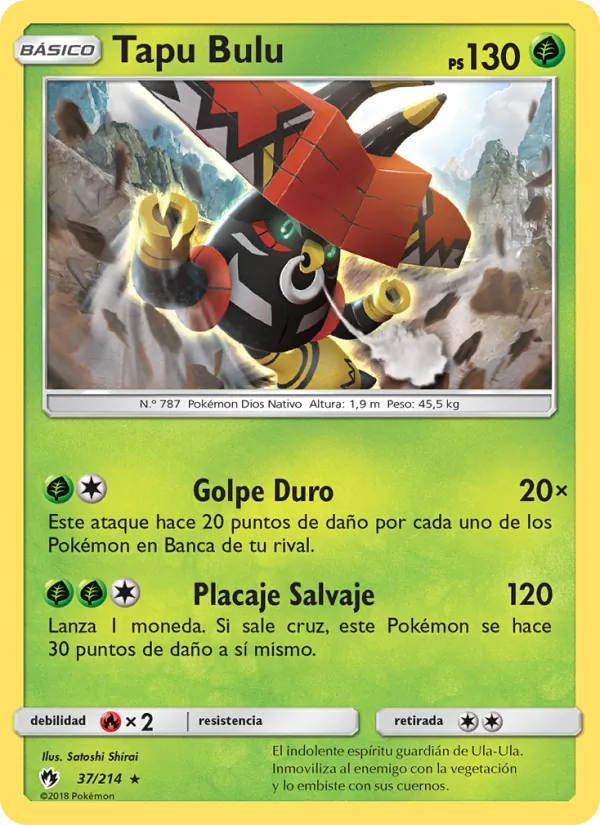Tapu Bulu (Truenos Perdidos #37/214)
