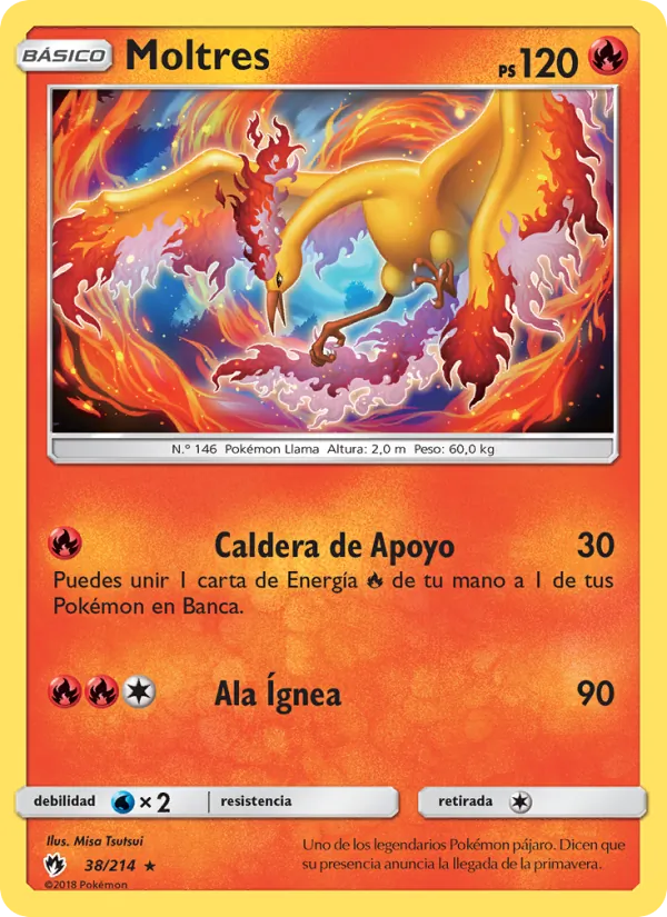 Moltres (Truenos Perdidos #38/214)