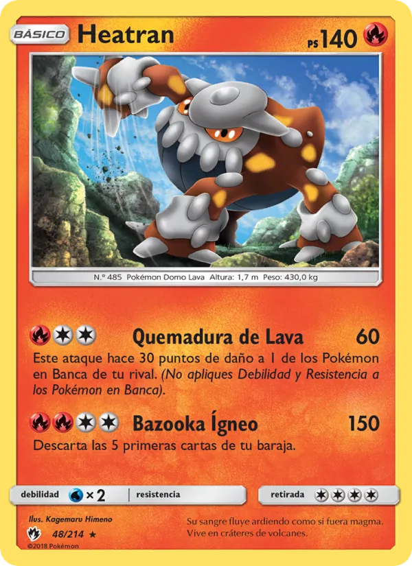 Heatran (Truenos Perdidos #48/214)