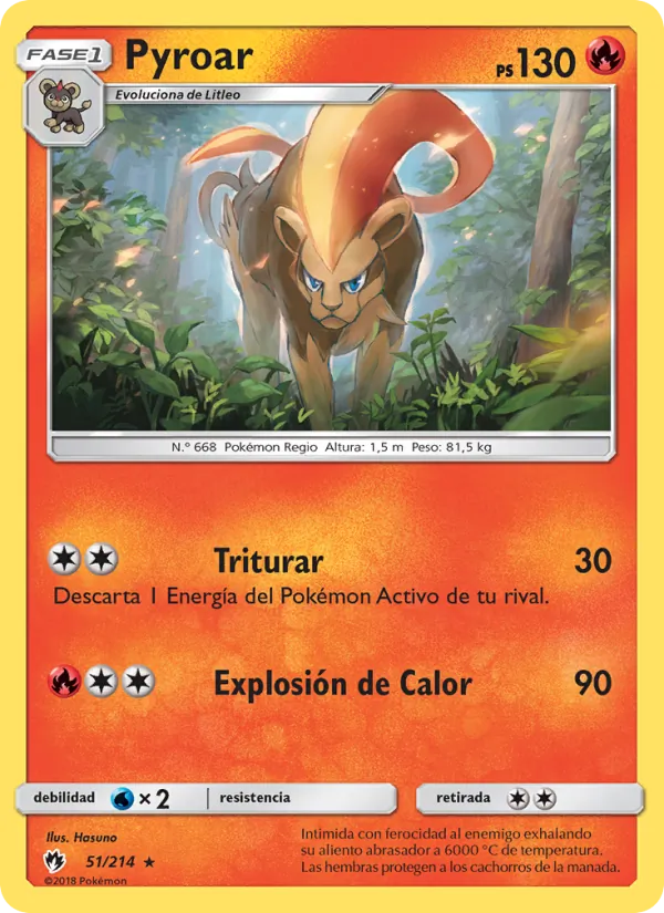 Pyroar (Lost Thunder #51/214)