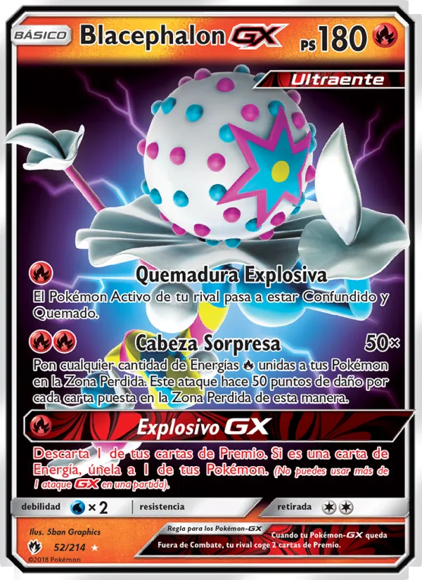 Blacephalon GX (Lost Thunder #52/214)