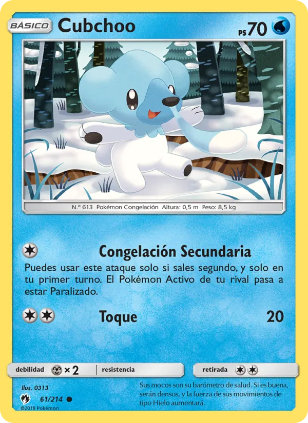 Cubchoo (Lost Thunder #61/214)