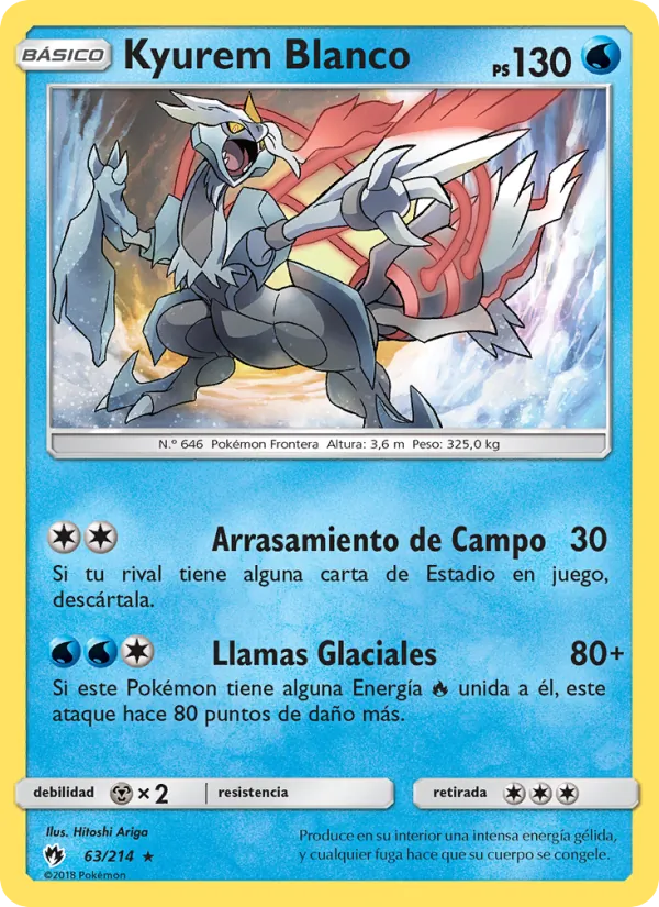 Kyurem Blanco (Truenos Perdidos #63/214)