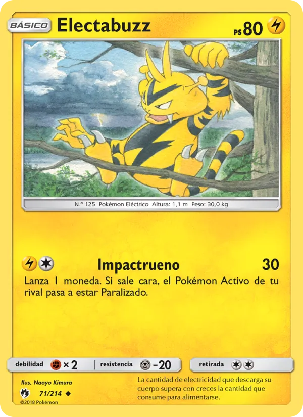 Electabuzz (Lost Thunder #71/214)