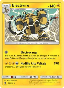 Electivire (Truenos Perdidos #72/214)