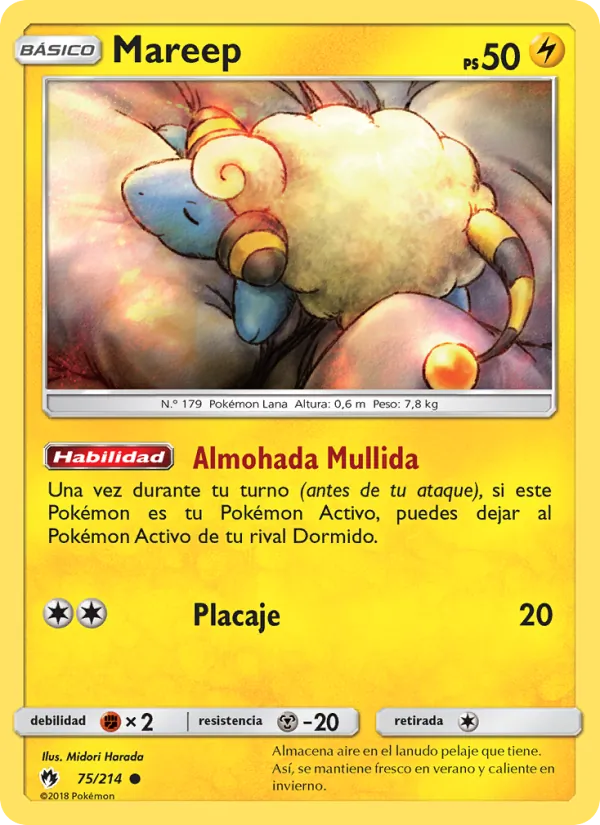 Mareep (Lost Thunder #75/214)