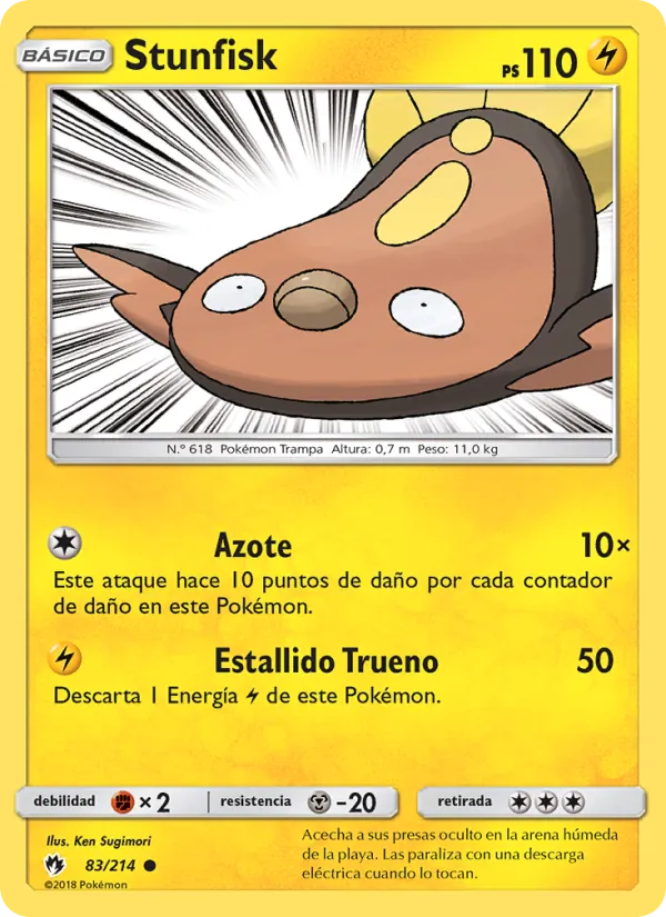 Stunfisk (Lost Thunder #83/214)