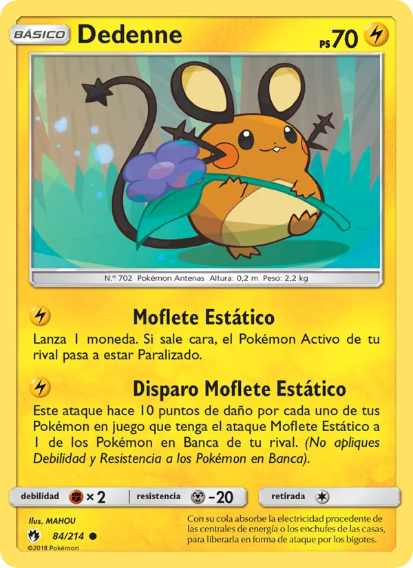 Dedenne (Truenos Perdidos #84/214)