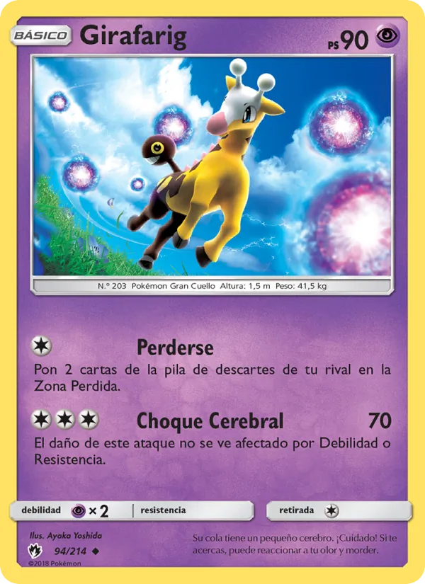 Girafarig (Truenos Perdidos #94/214)