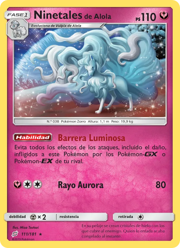 Ninetales de Alola (Union de Aliados #111/181)