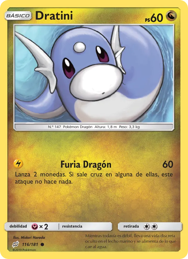 Dratini (Team Up #116/181)