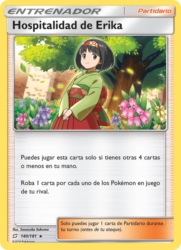 Hospitalidad de Erika (Team Up #140/181)
