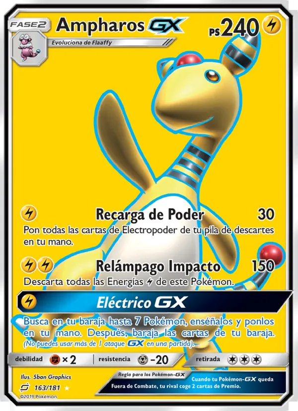 Ampharos GX (Union de Aliados #163/181)