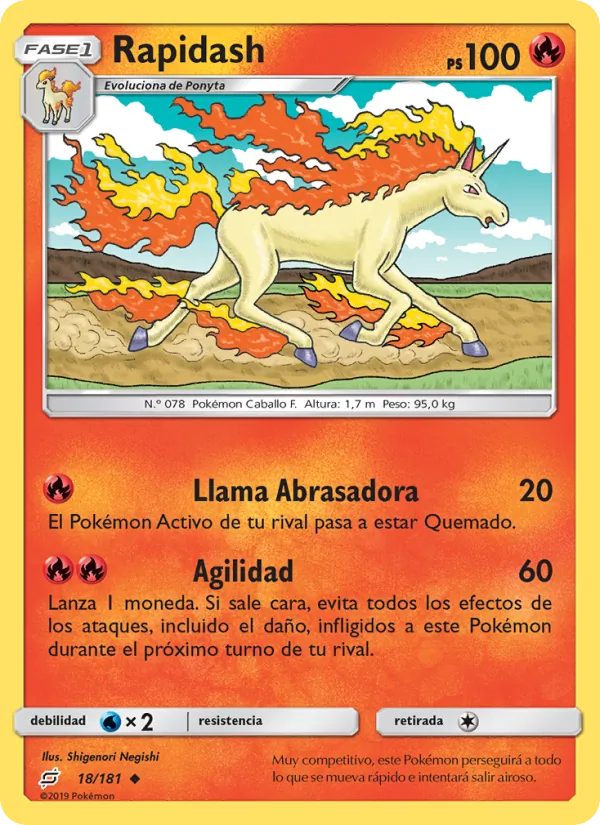 Rapidash (Team Up #18/181)