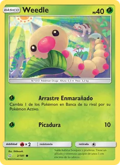 Weedle (Union de Aliados #2/181)