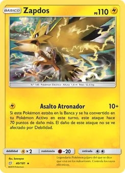 Zapdos (Union de Aliados #40/181)