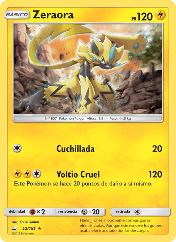 Zeraora (Union de Aliados #52/181)