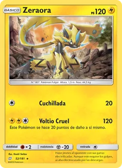 Zeraora (Union de Aliados #52/181)