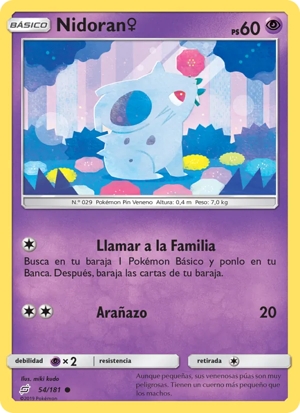 Nidoran♀ (Team Up #54/181)