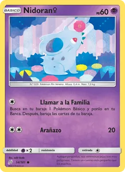 Nidoran♀ (Union de Aliados #54/181)