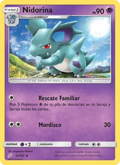 Nidorina (Union de Aliados #55/181)