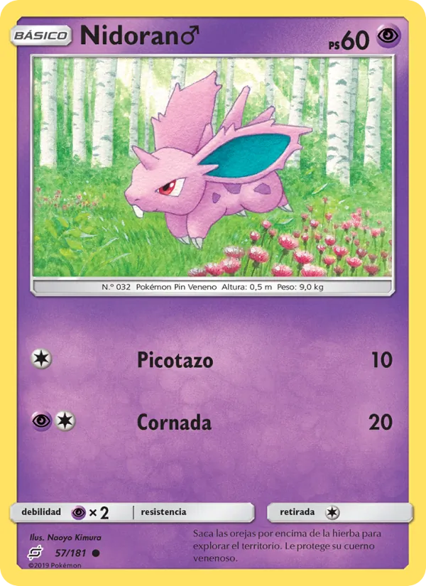 Nidoran♂ (Team Up #57/181)