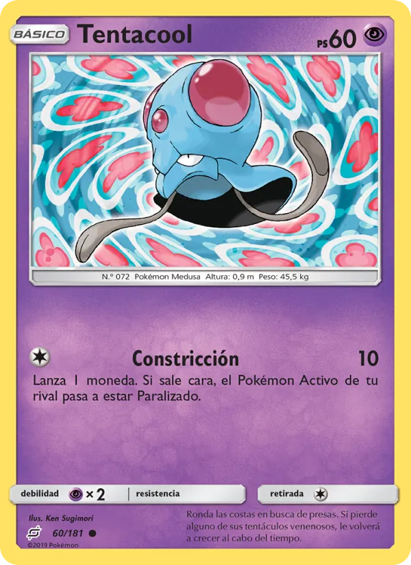 Tentacool (Team Up #60/181)