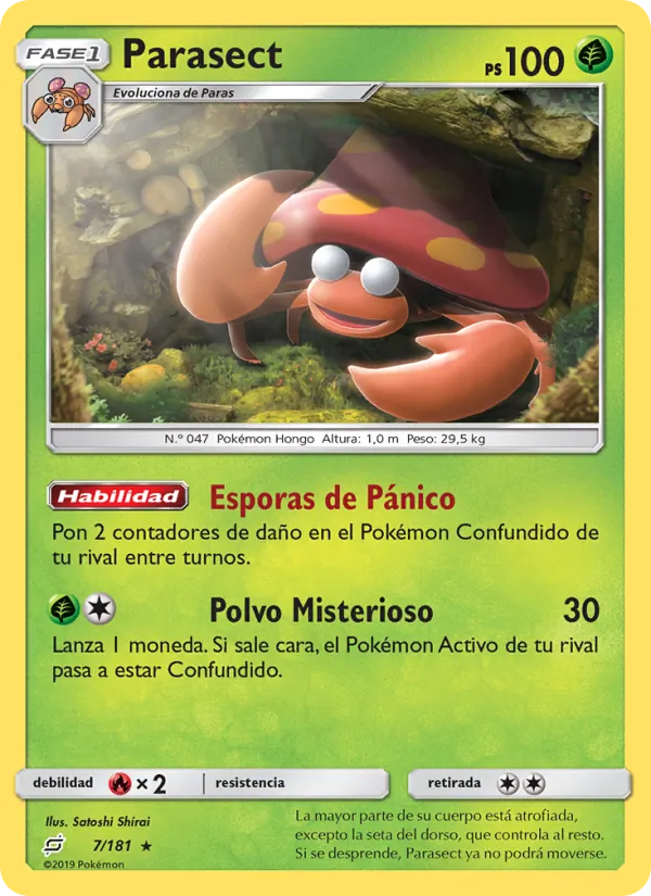 Parasect (Team Up #7/181)