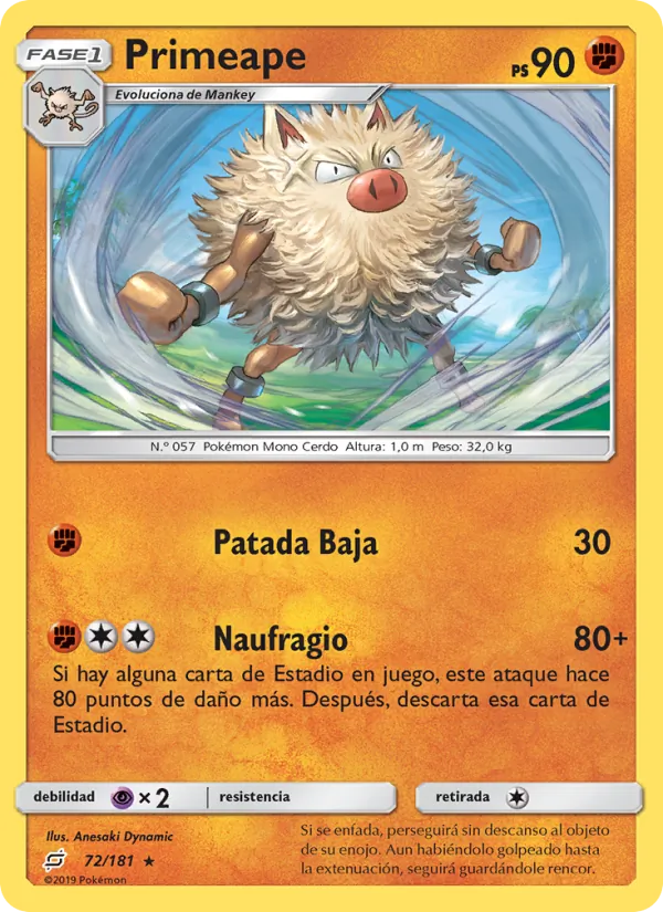 Primeape (Team Up #72/181)