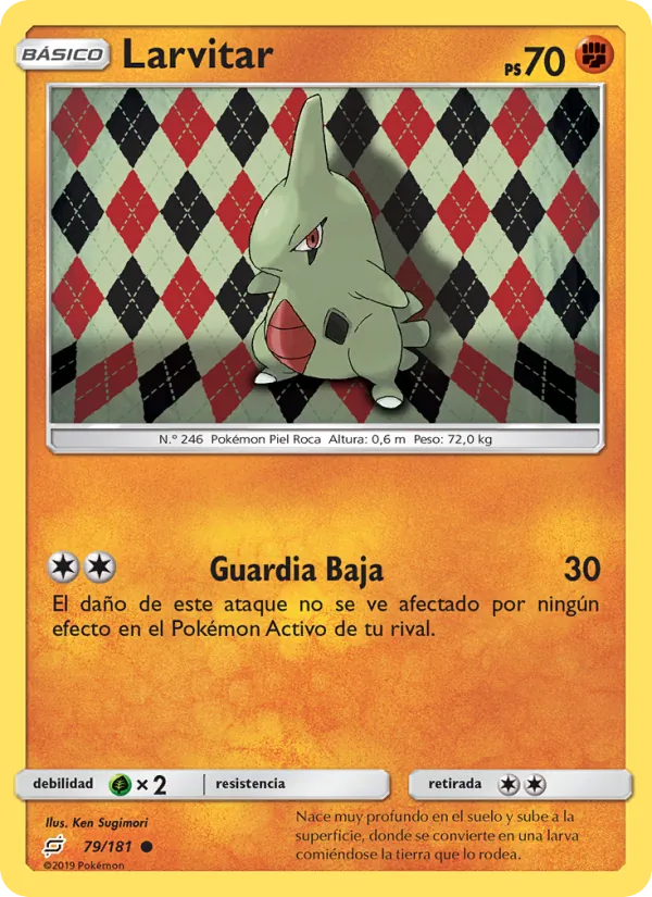 Larvitar (Team Up #79/181)
