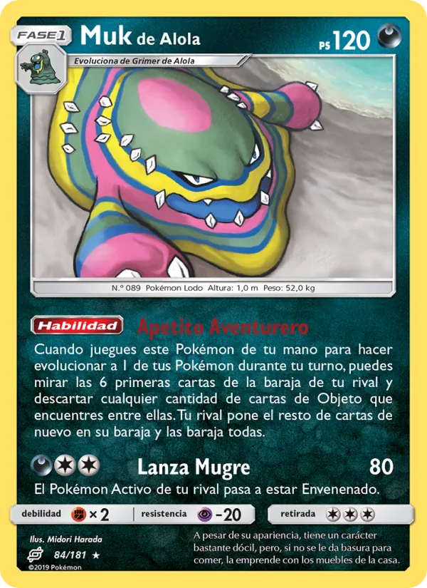Muk de Alola (Team Up #84/181)