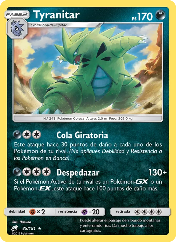 Tyranitar (Team Up #85/181)