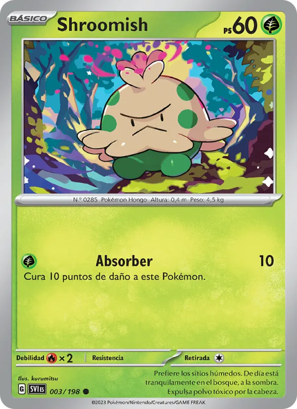 Shroomish (Escarlata y Púrpura #003/198)