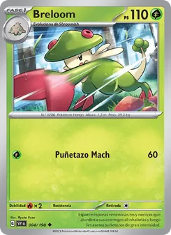 Breloom (Escarlata y Púrpura #004/198)