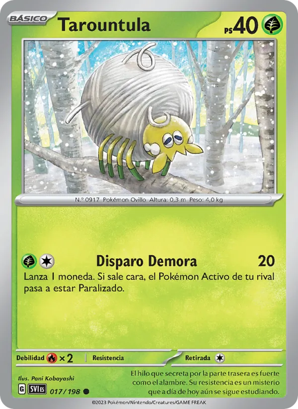 Tarountula (Escarlata y Púrpura #017/198)