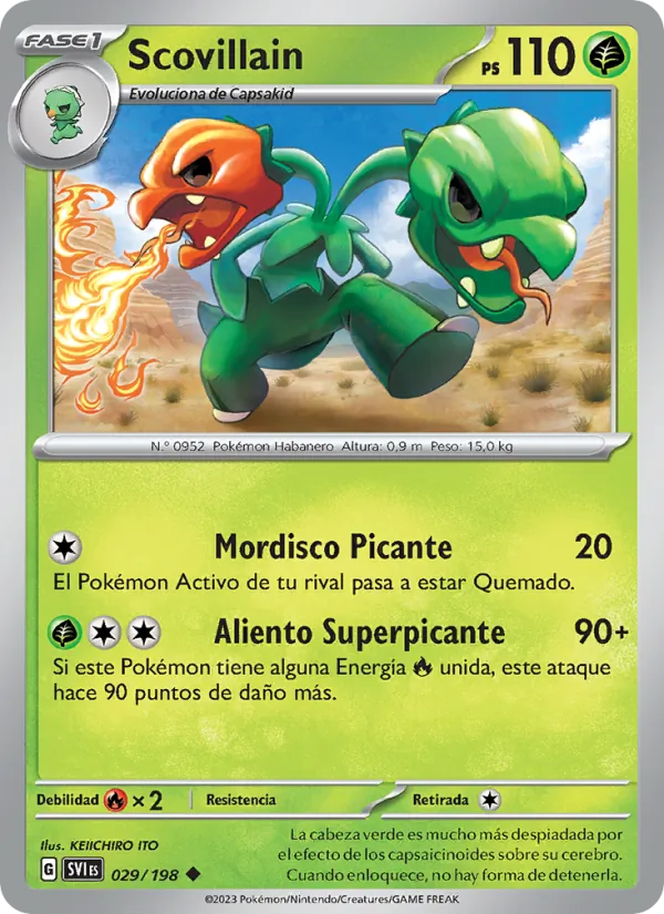 Scovillain (Escarlata y Púrpura #029/198)